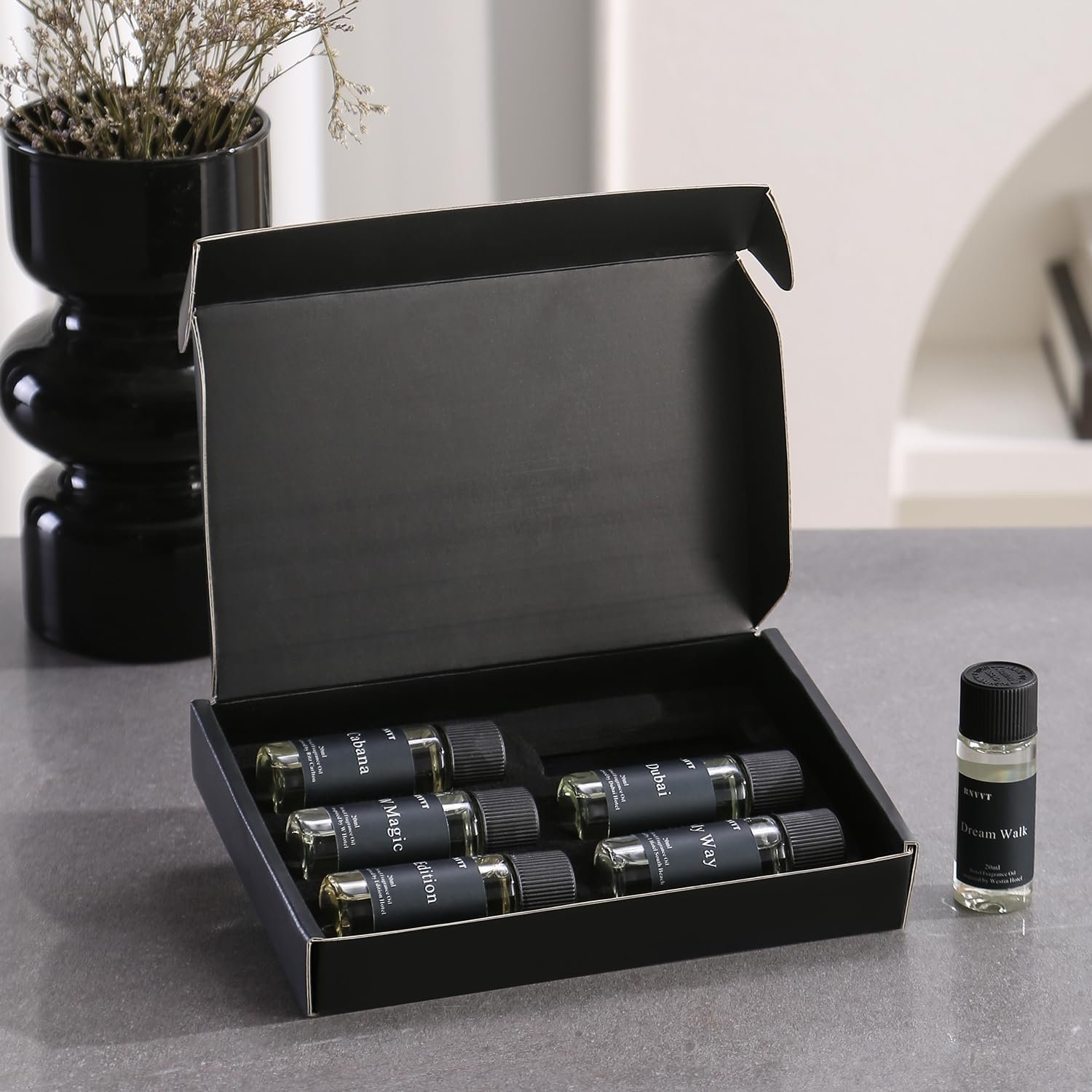 Hotel Collection Fragrance Oil Set 20 mL / 0.68 fl oz – Luxury Aromatherapy Essential Oils for Diffuser & Home Scenting, Inspired by Iconic 5-Star Hotels – 6 Premium Scents Gift Set - Image 7