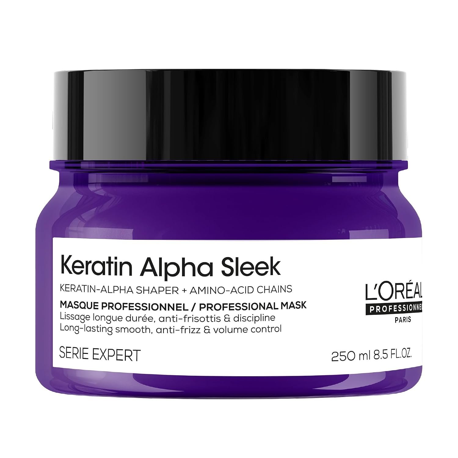 L'Oréal Professionnel Keratin Alpha Sleek Hair Mask – For Frizzy Hair