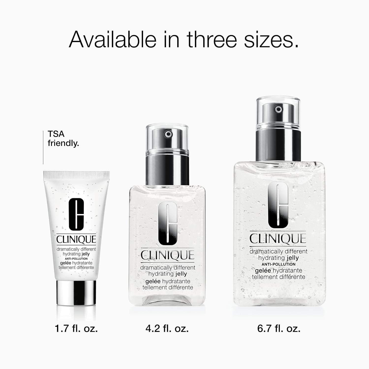 Clinique Dramatically Different Hydrating Jelly Lightweight Oil Free Face Moisturizer With Hyaluronic Acid For All Skin Types - Image 7