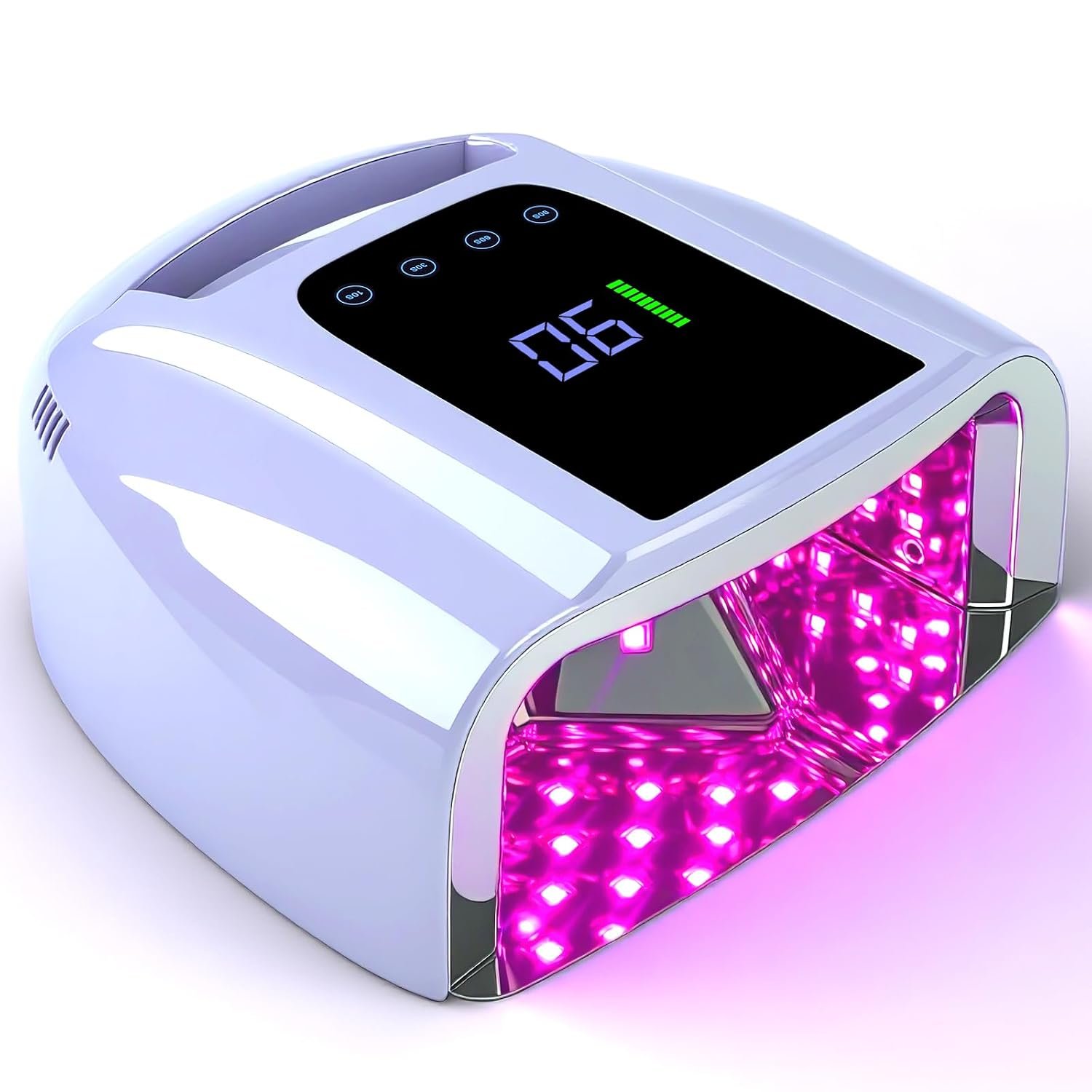 ANGNYA U V Lights for Nails, LED Nail Lamp for Gel Polish, Nail Dryer