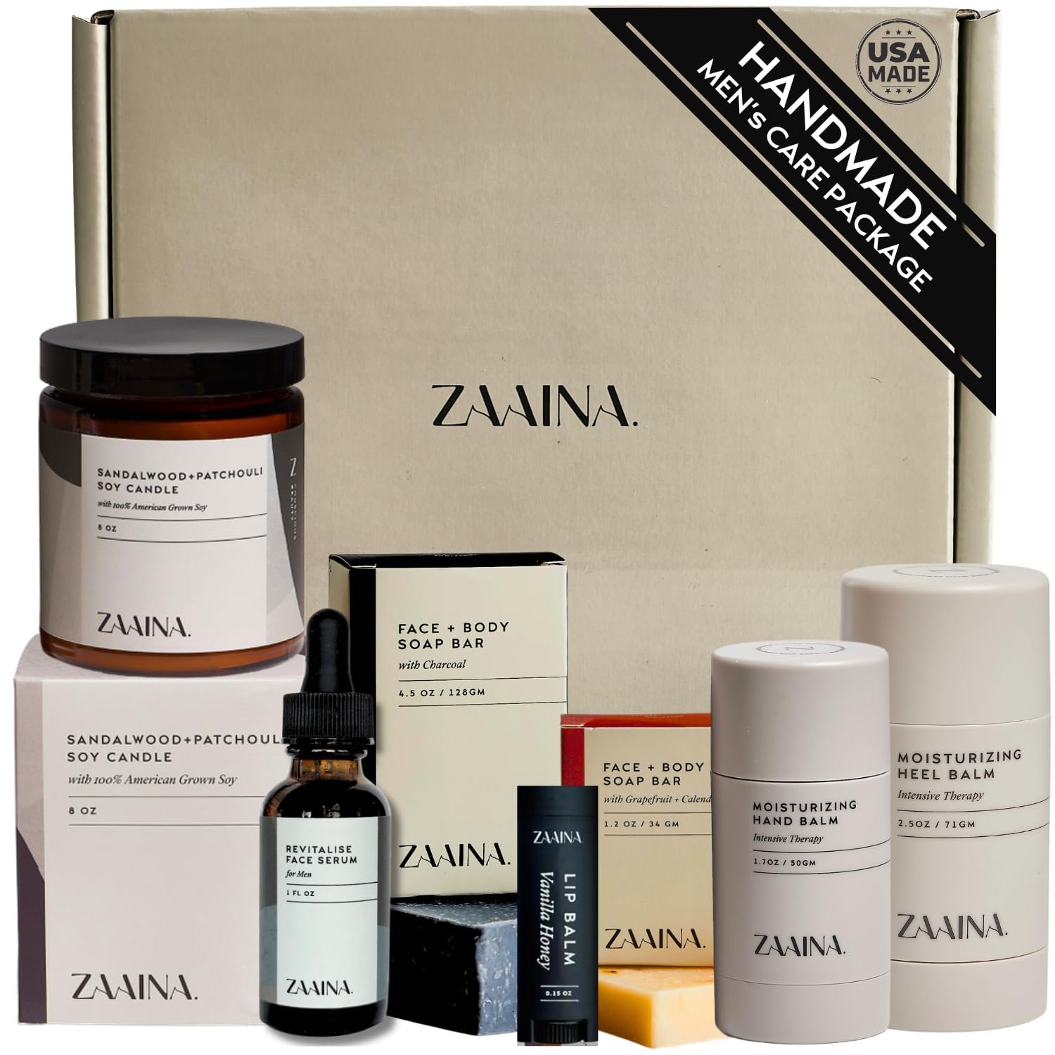 ZAAINA Men’s Self Care Gift B...