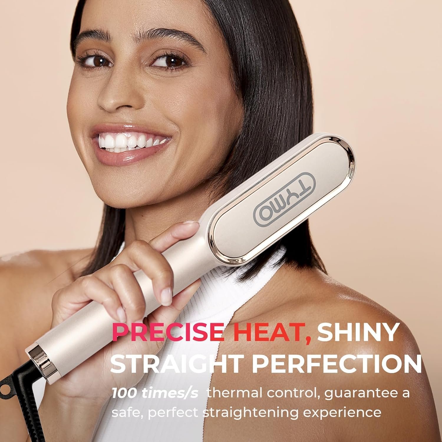 TYMO Hair Straightener Brush, Hot Comb Hair Straighteners for Women - Image 5