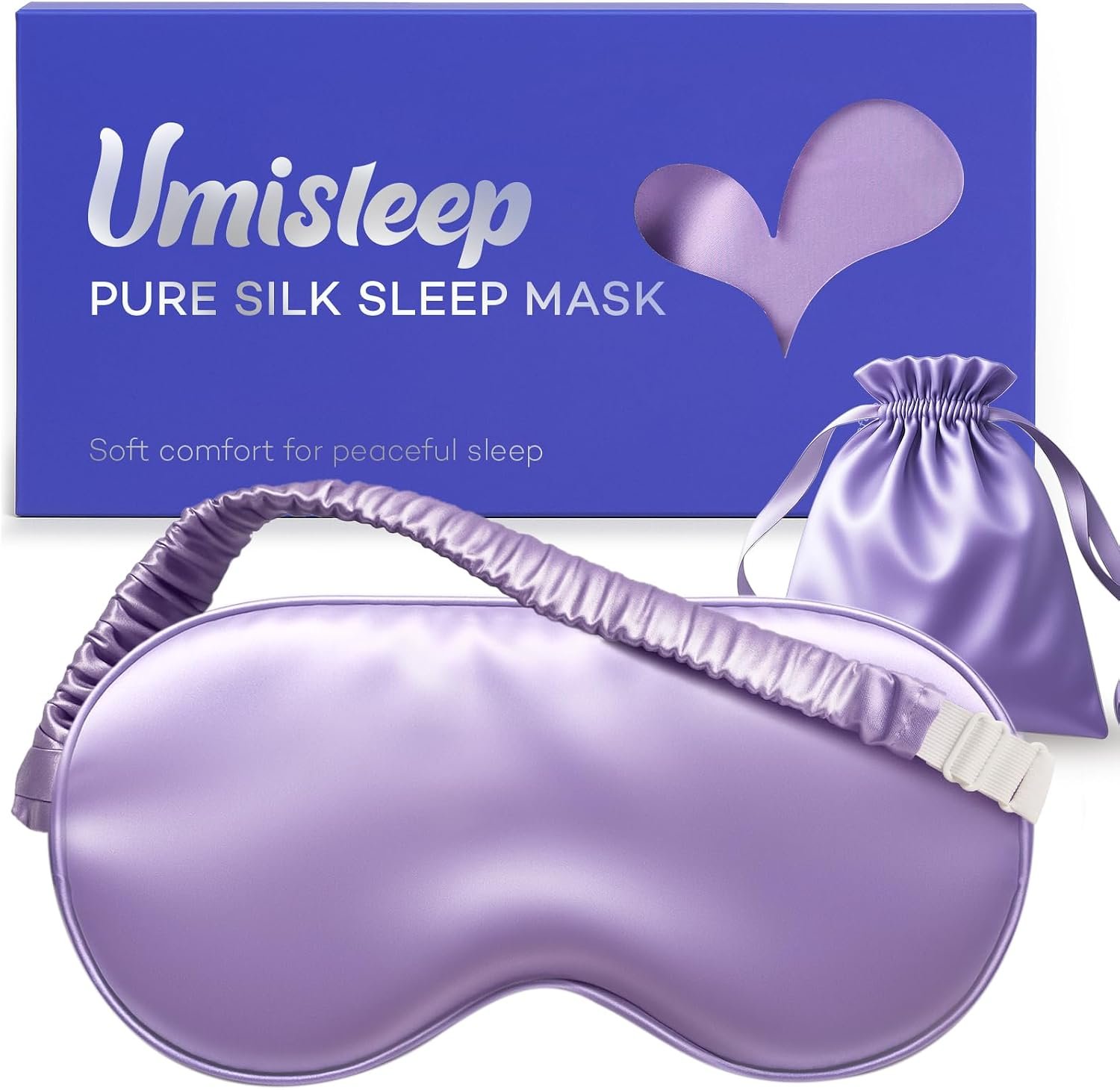 Umisleep Sleep Mask for 100% Mulber...