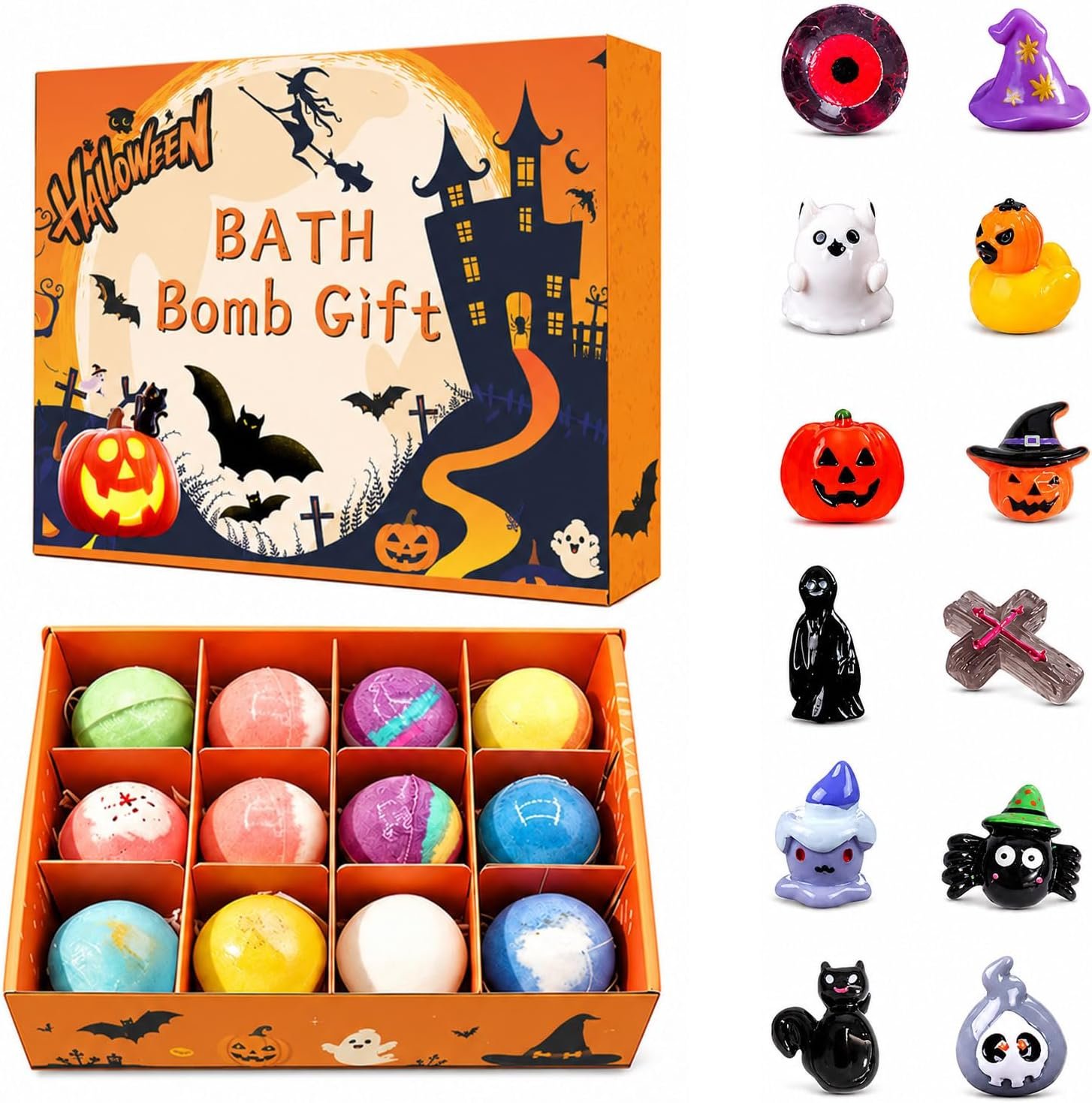 Halloween Bath Bomb with Surprise I...