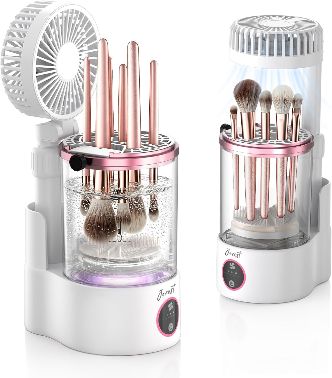 Electric Makeup Brush Cleaner &...