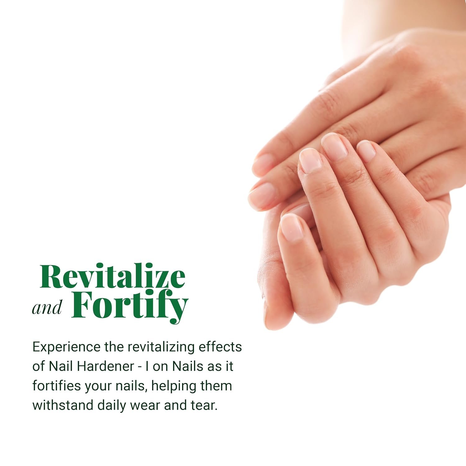 I On Nails: Ultimate Nail Strengthener, Growth & Repair, Clear Polish Hardener, Keratin Treatment for Damaged Nails - Hard as Nails Elixir. - Image 7