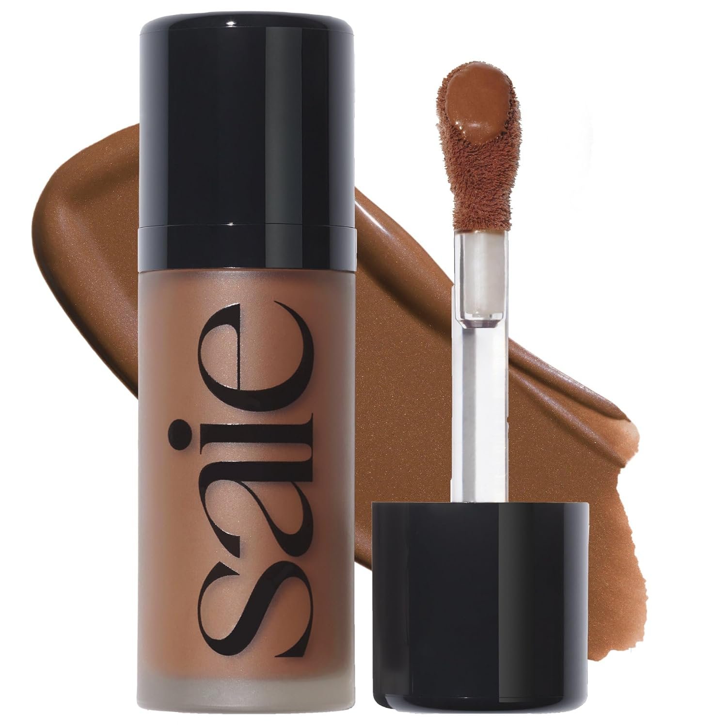 Saie Dew Bronze Hydrating Liquid Bronzer Stick, Spritz (0.4 oz)