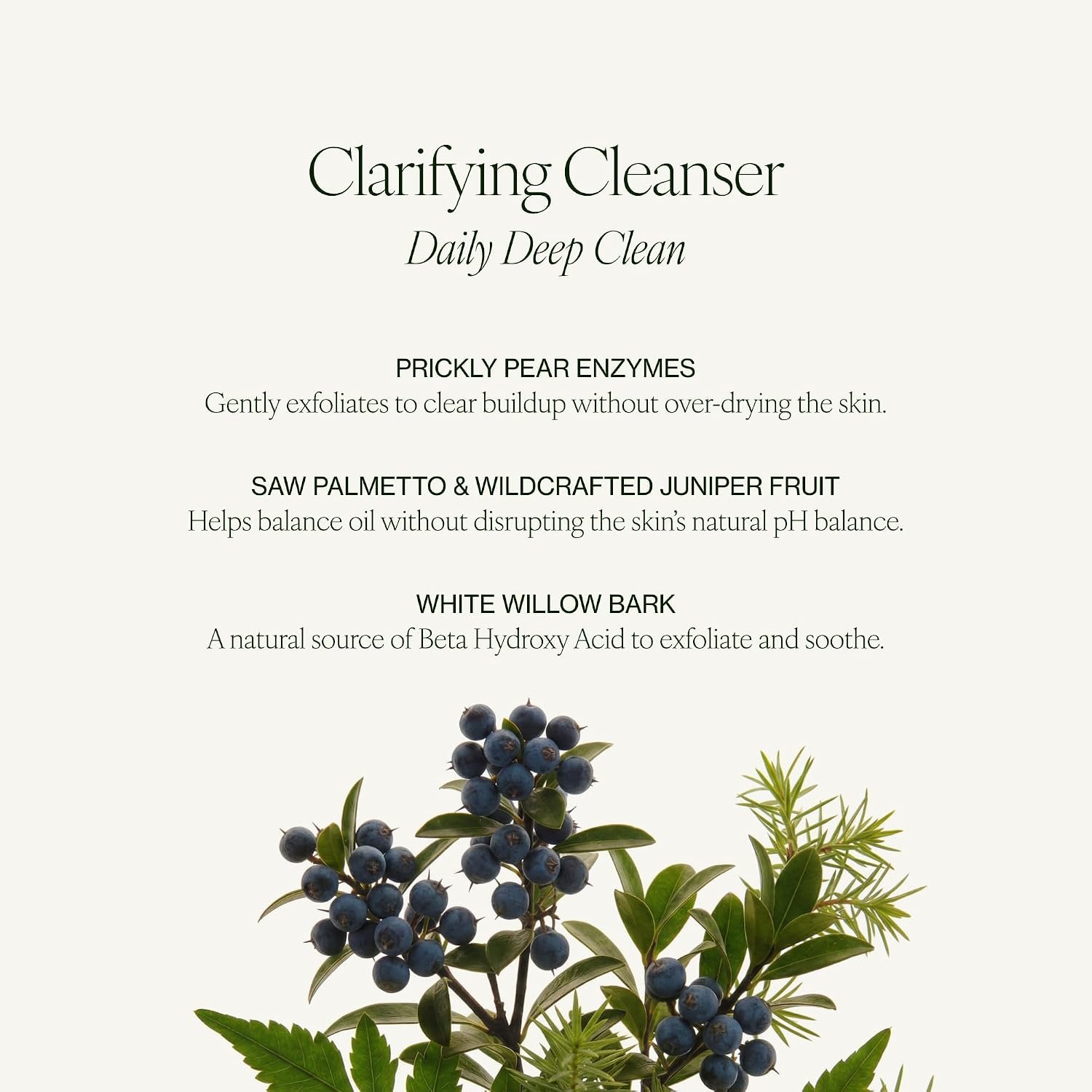 Tata Harper Clarifying Cleanser, Oil-Control Foaming Face Wash, Natural Ingredients, For Oily, Blemish Prone Skin - Image 4