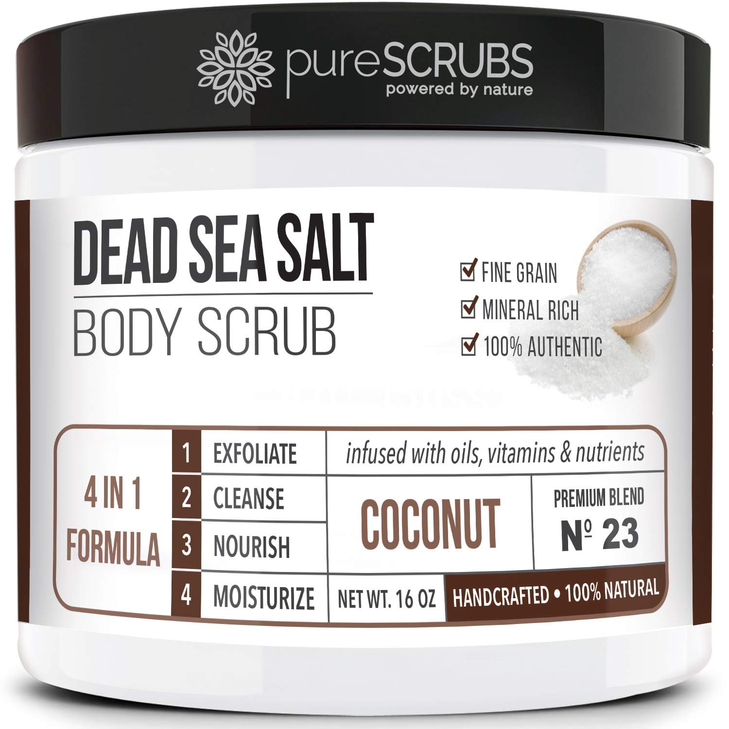 pureSCRUBS Premium Coconut Body Scr...