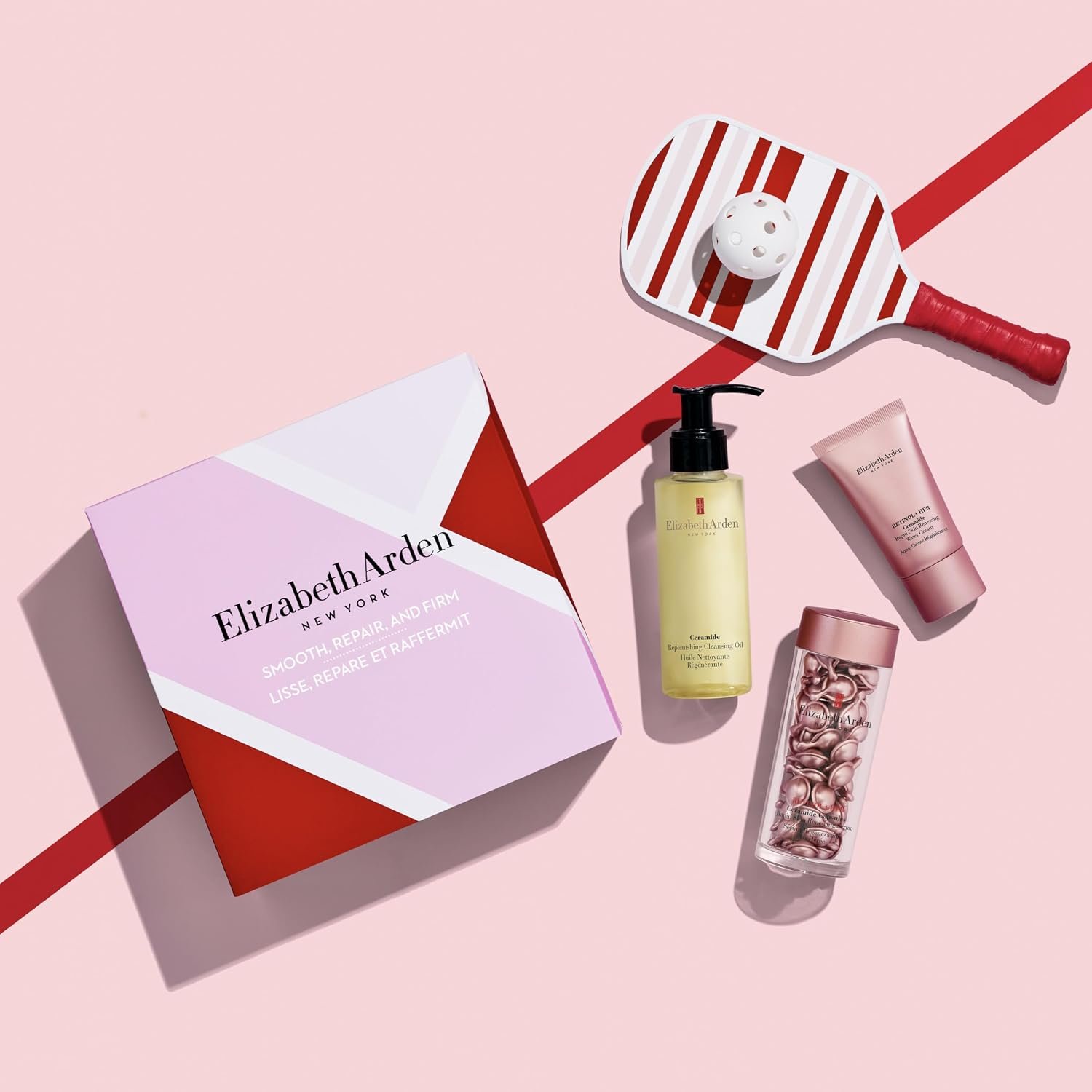 Elizabeth Arden Retinol + HPR Ceramide Rapid Skin Renewing Anti-Aging Face Serum Capsules, Fine Lines & Wrinkles Treatment with Peptides, Vitamin E, & Niacinamide - Image 3