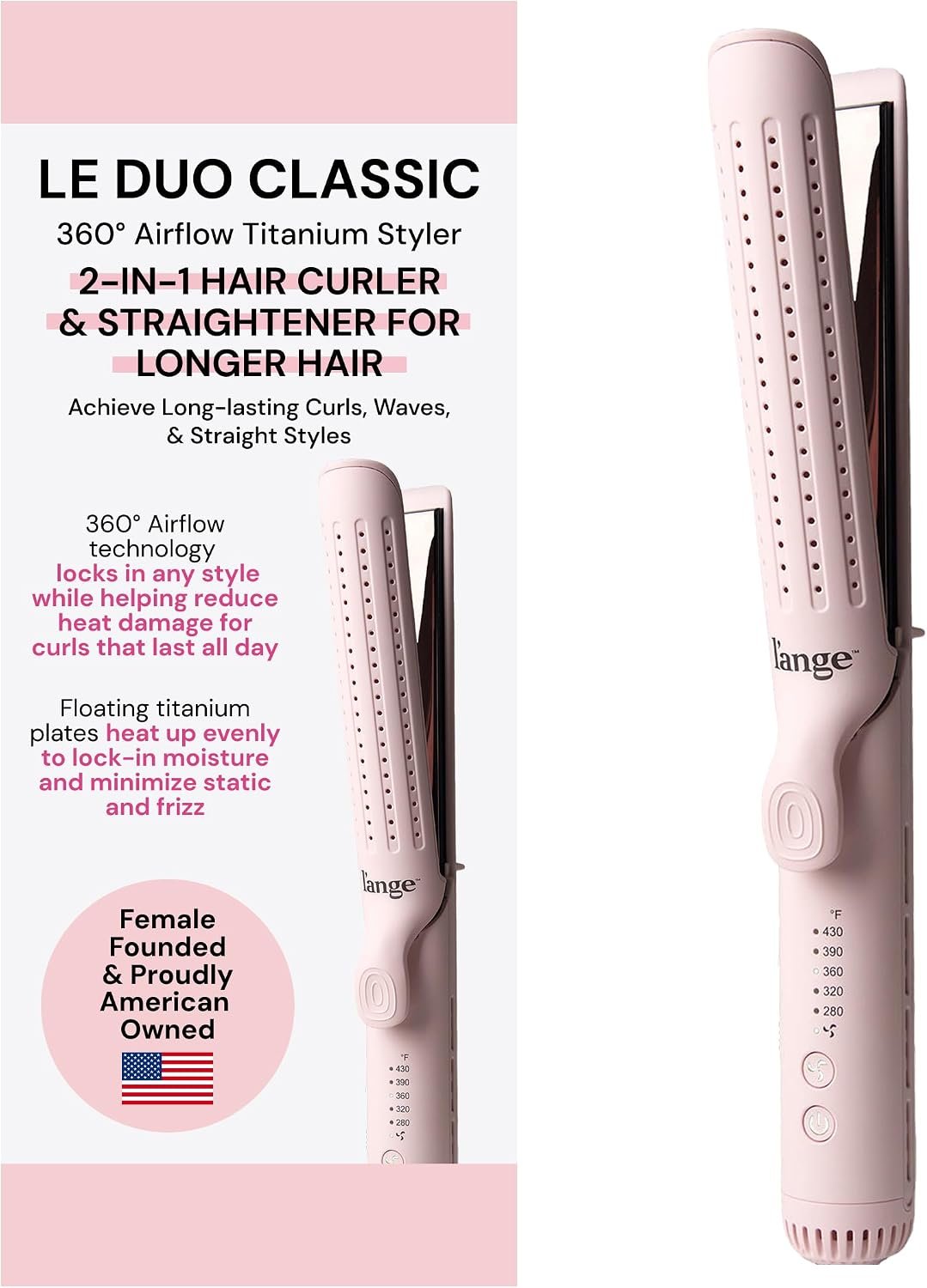 L’ANGE HAIR Le Duo Grande 360...