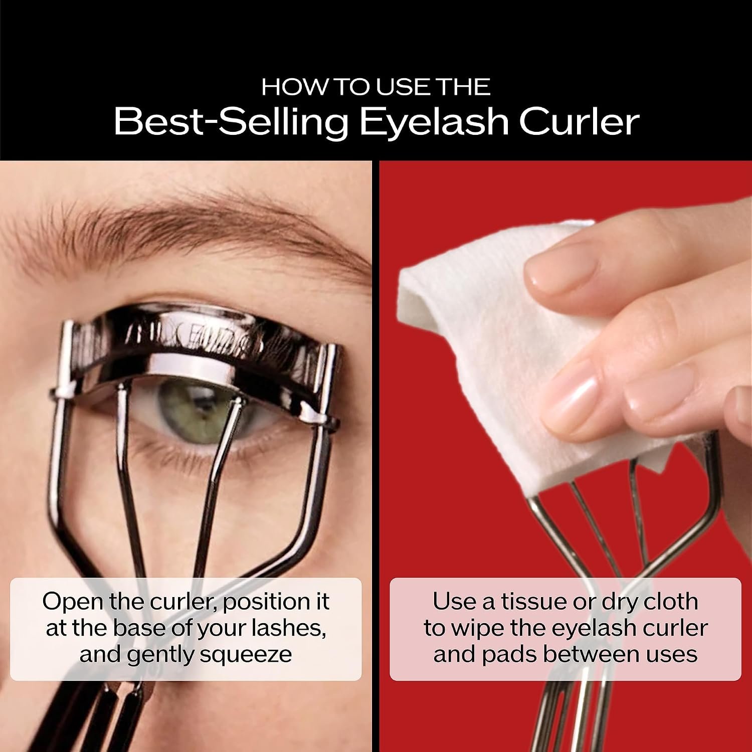 Shiseido Eyelash Curler - Crimps & Curls Lashes for Perfect, Eye-Framing Fringe - Gentle & Safe - Includes Replacement Pad - Image 7