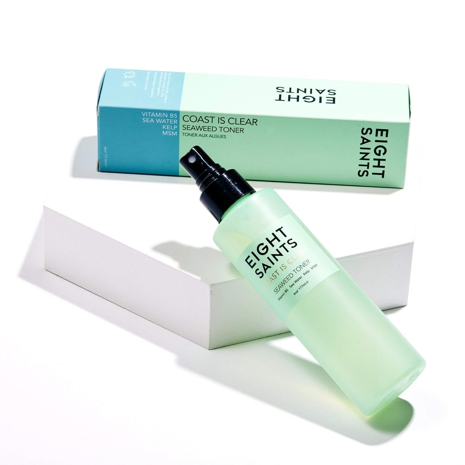 Eight Saints Coast is Clear Seaweed Anti Aging Face Toner, Alcohol Free Toner for Face, Minimizes Large Pores and Redness, with Witch Hazel, Sea Water, and Kelp, 6 Ounces - Image 2