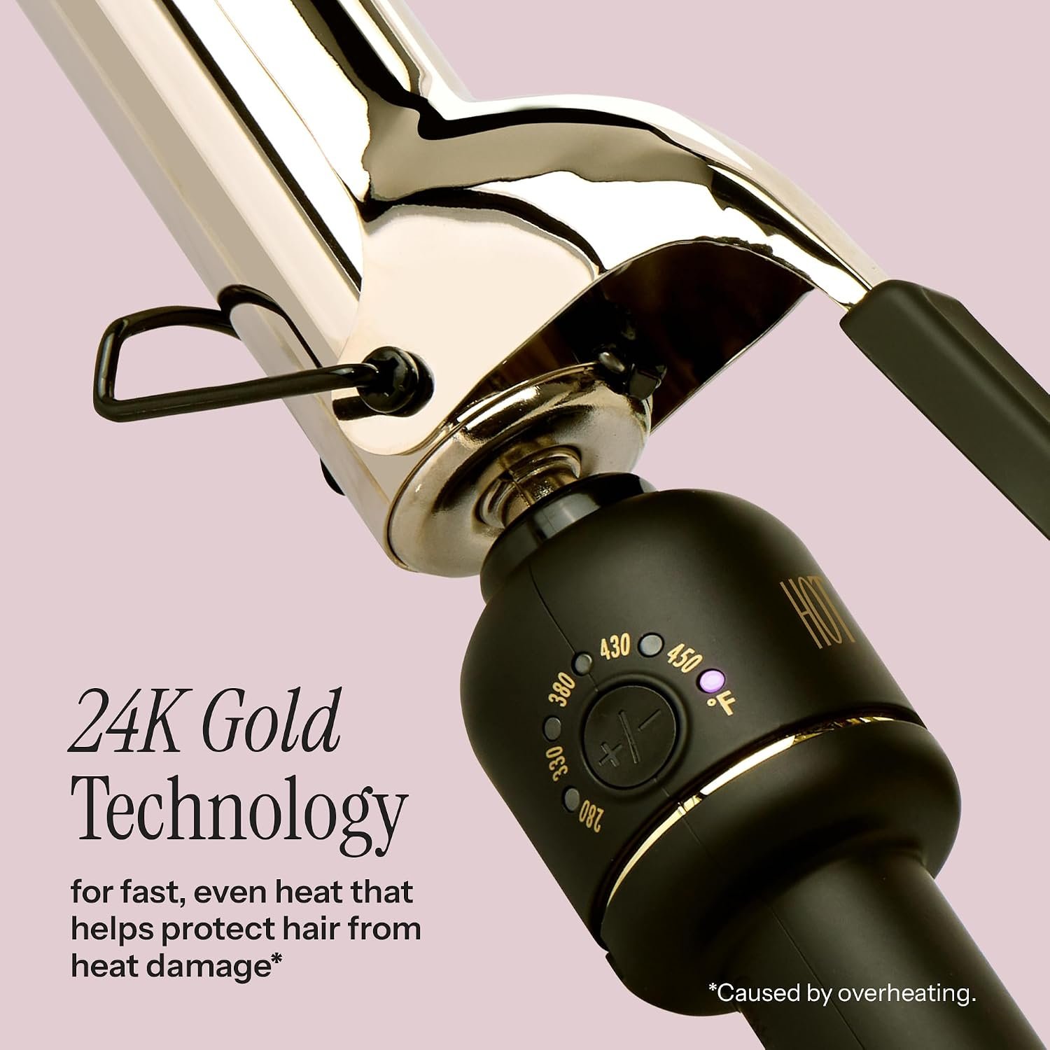 Hot Tools Professional 1" Extended Barrel Curling Iron for Defined Curls - Image 2