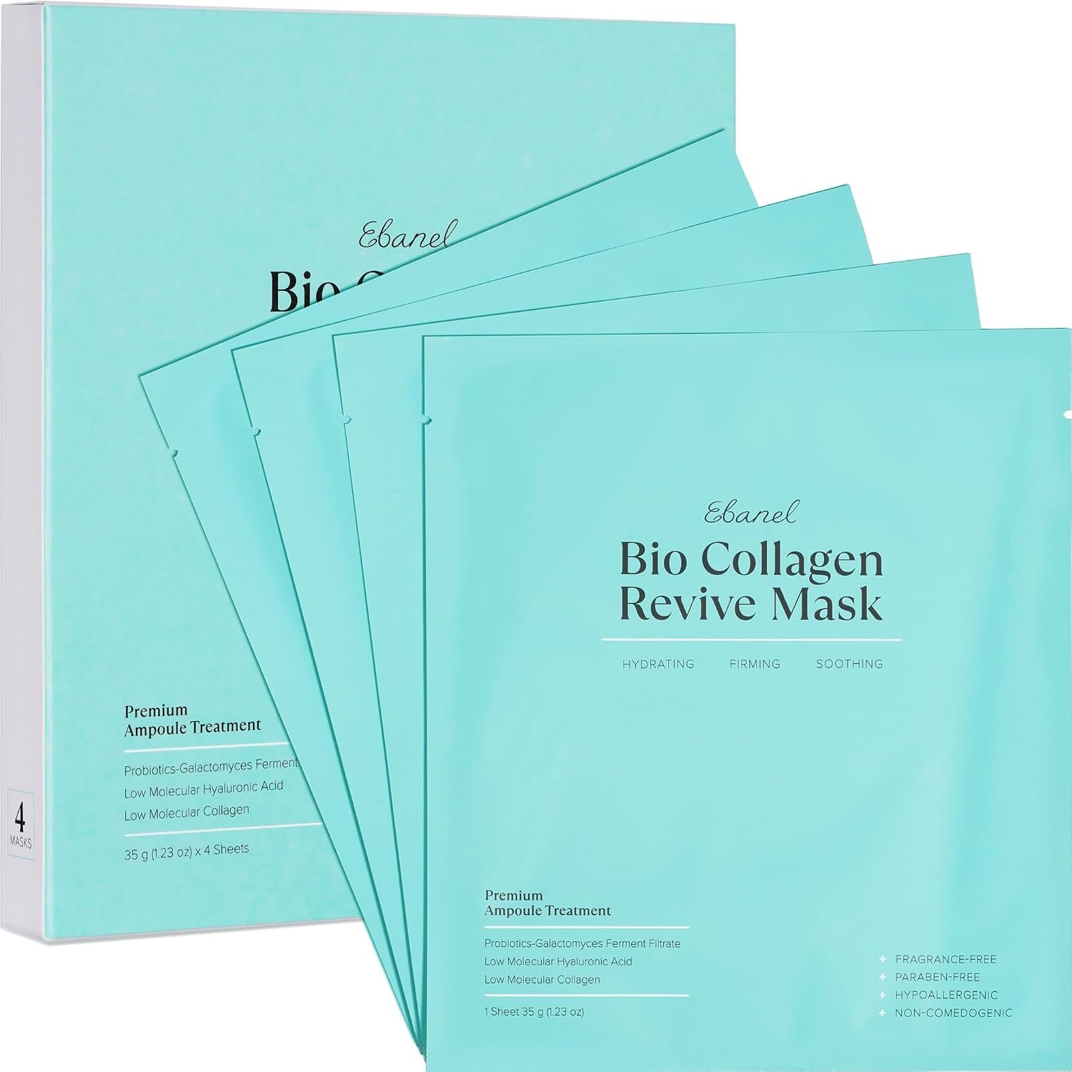 Ebanel Bio Collagen Face Mask, Hydr...