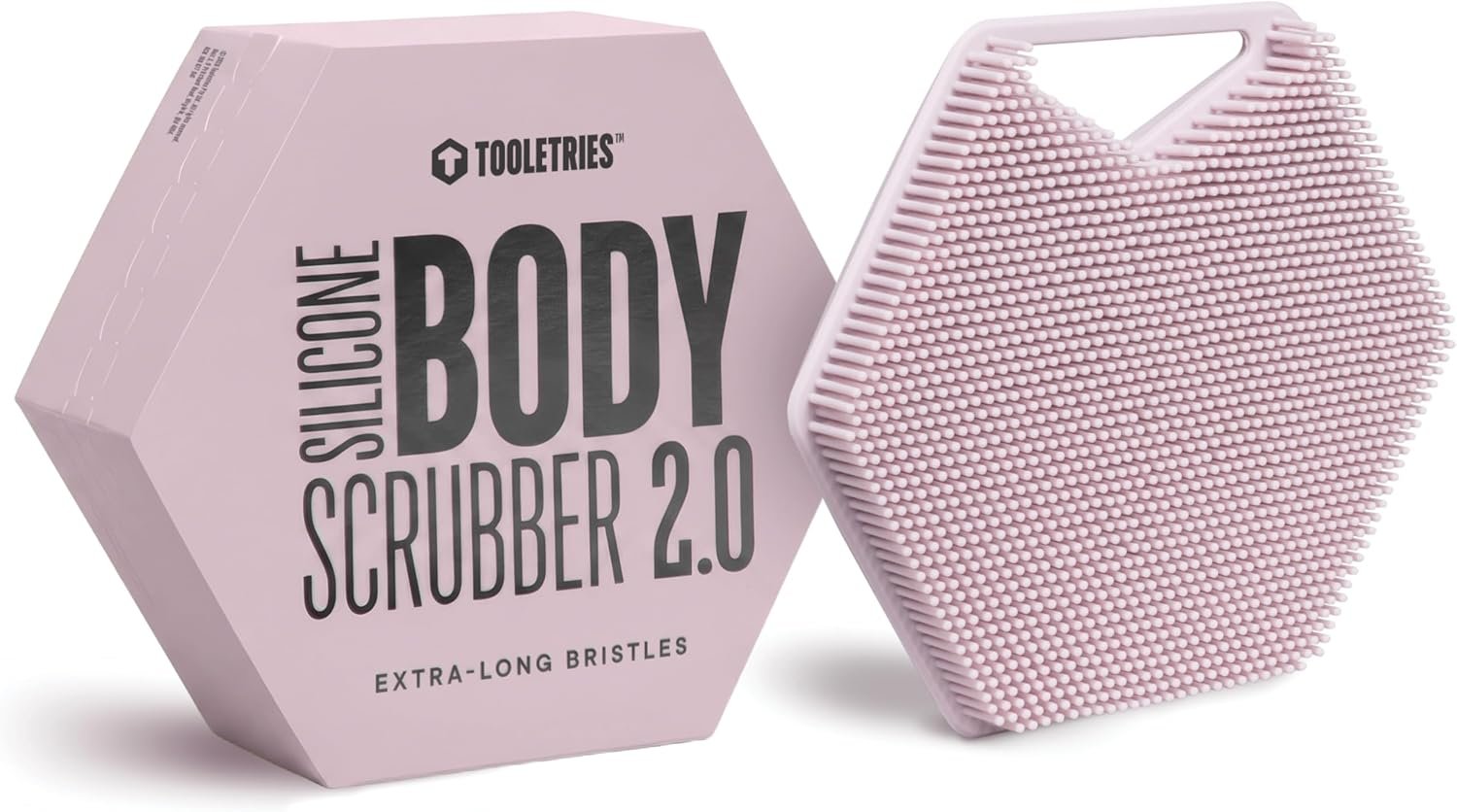 TOOLETRIES Silicone Body Scrubber 2...