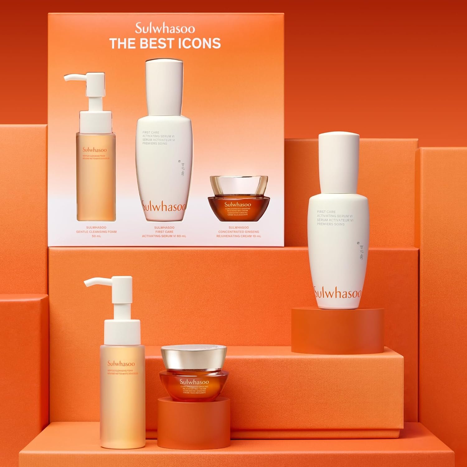 Sulwhasoo First Care Activating Serum With Ginseng | Strengthens Skin Barrier & Boosts Radiance | Anti-Aging, Hydrating Face Korean Serum for Fine Lines & Dryness | All Skin Types - Image 2