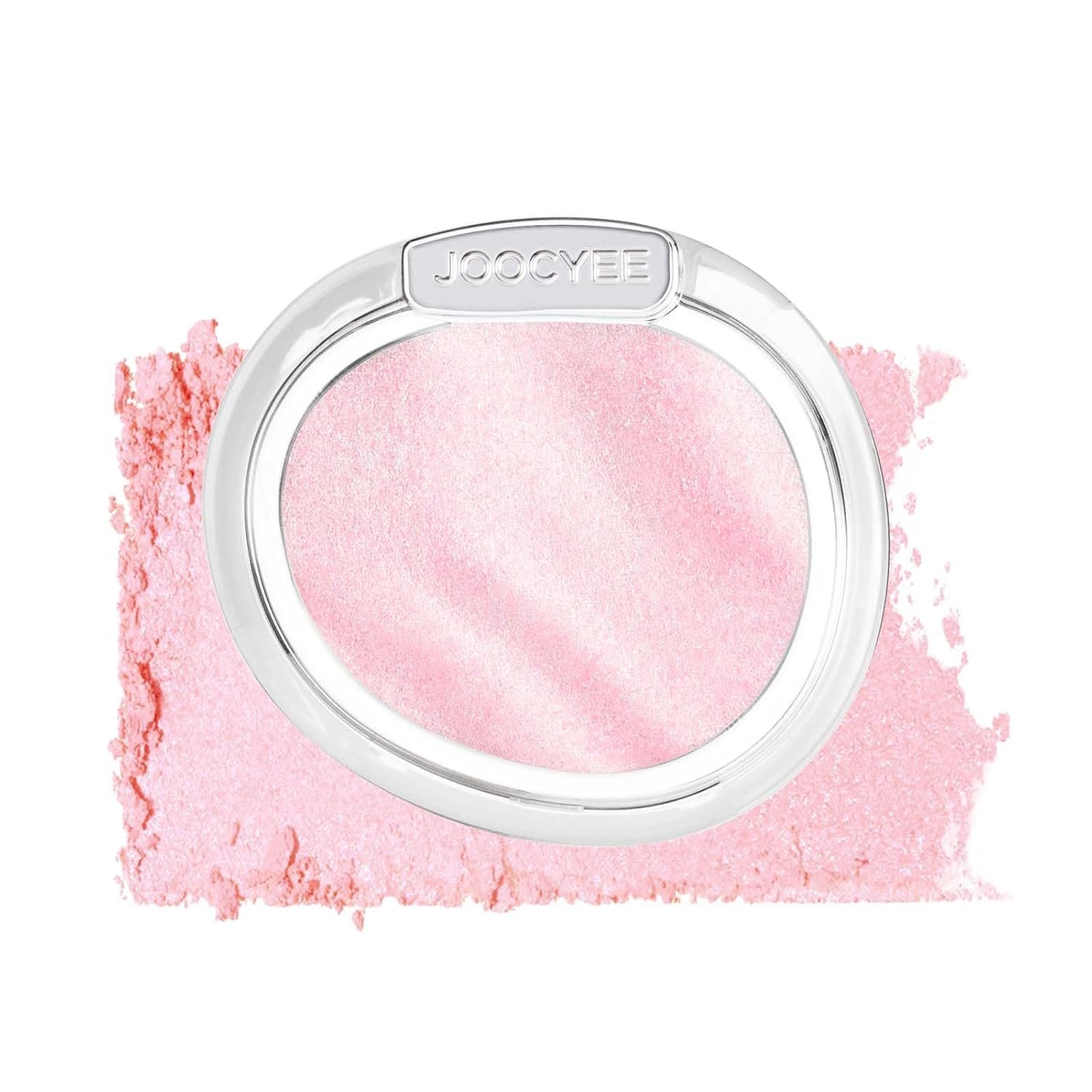 JOOCYEE AURA Glazed Blush Highlighter Luminous Powder Blush - Pink Glow