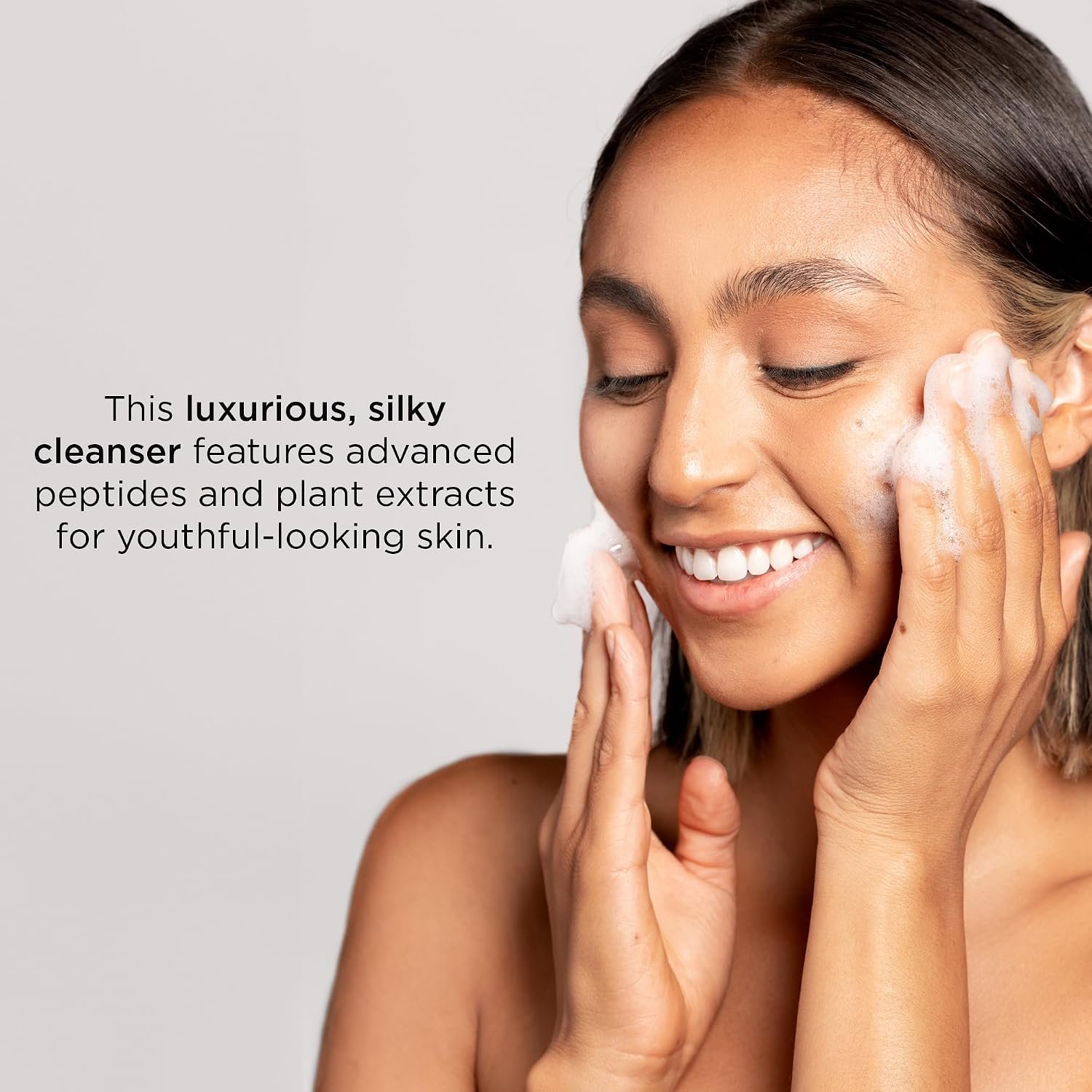 IMAGE Skincare, the MAX Facial Cleanser, Silky Face Wash with Peptides for Youthful Looking Skin, 4 fl oz - Image 3