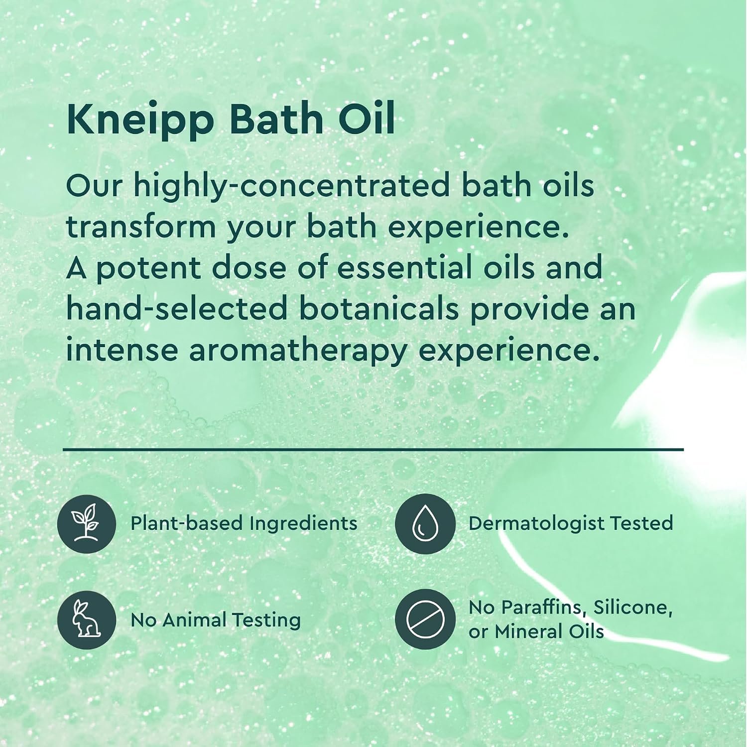 Kneipp Under The Weather Eucalyptus Bath Oil - Good for Respiratory Wellness - Vegan - 3.38 fl oz - Up to 10 Baths - Image 5