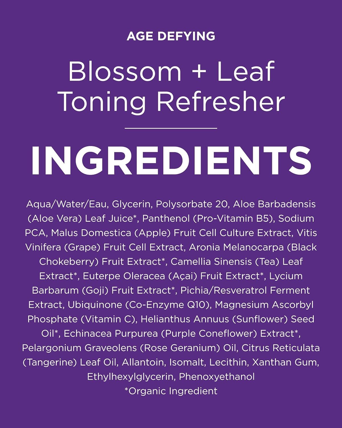 Andalou Naturals Age Defying Blossom + Leaf Toning Refresher (6 fl oz) - Image 8