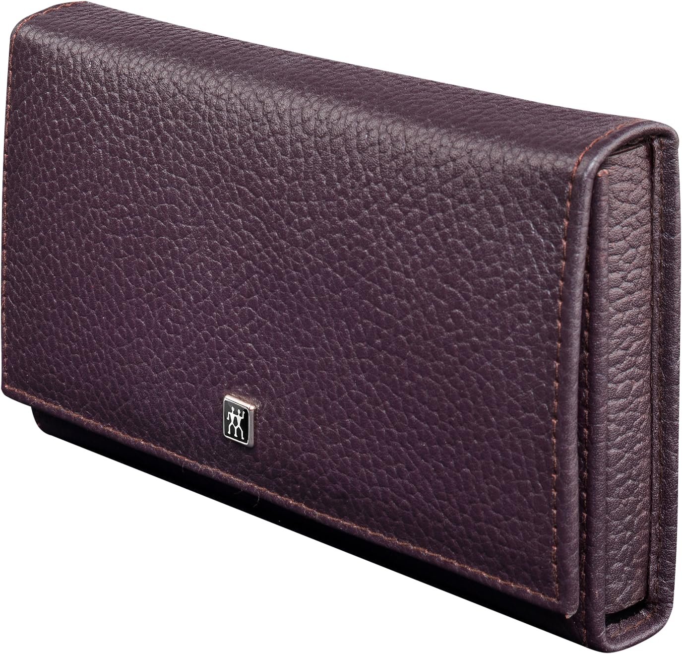 ZWILLING Beauty Classic INOX 8-pc Manicure and Pedicure Nappa Leather Case Set with Snap Closure, Nail Care Kit, Premium Travel Nail Kit, Purple - Image 5
