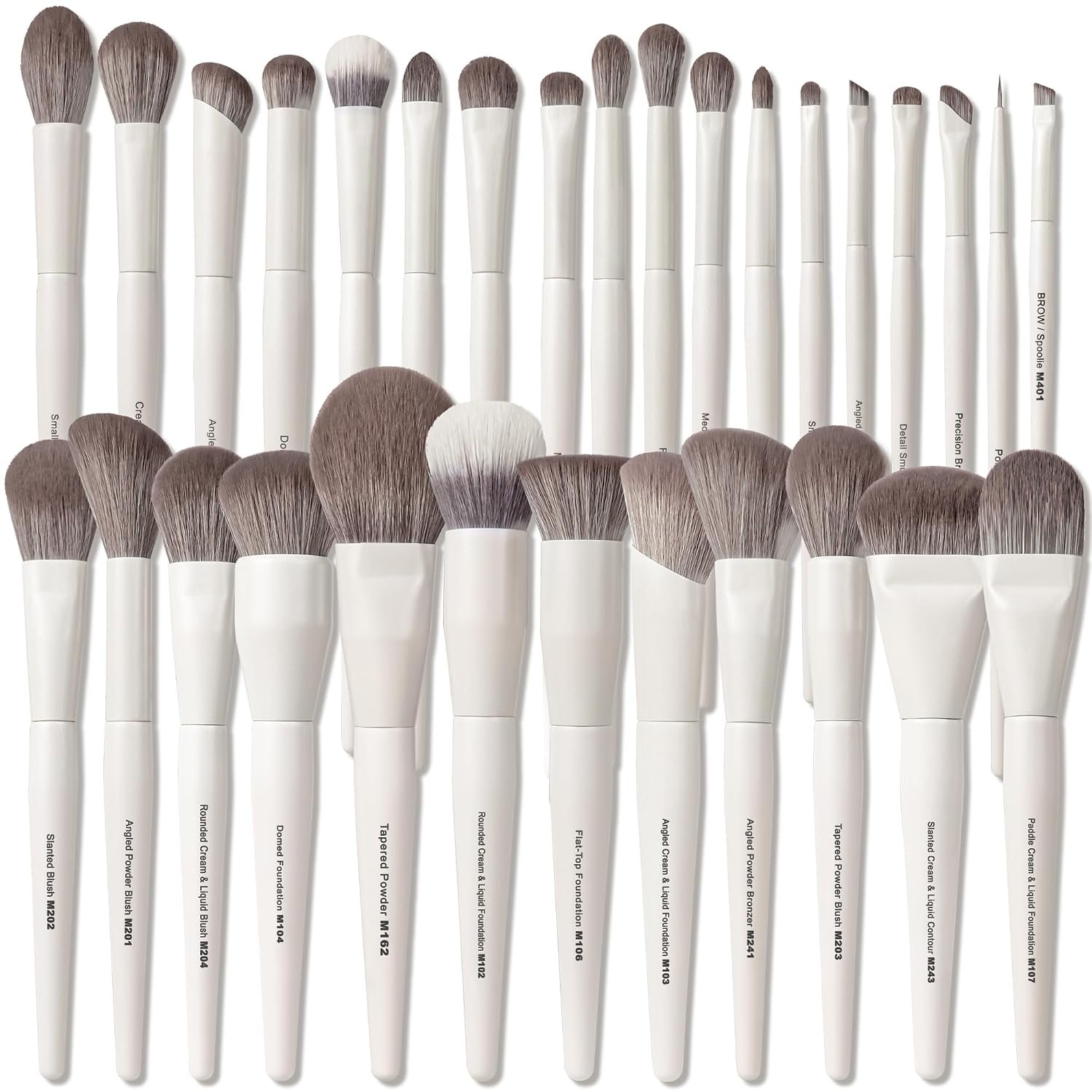 30 Pcs Pro Grade Makeup Brushes Set...
