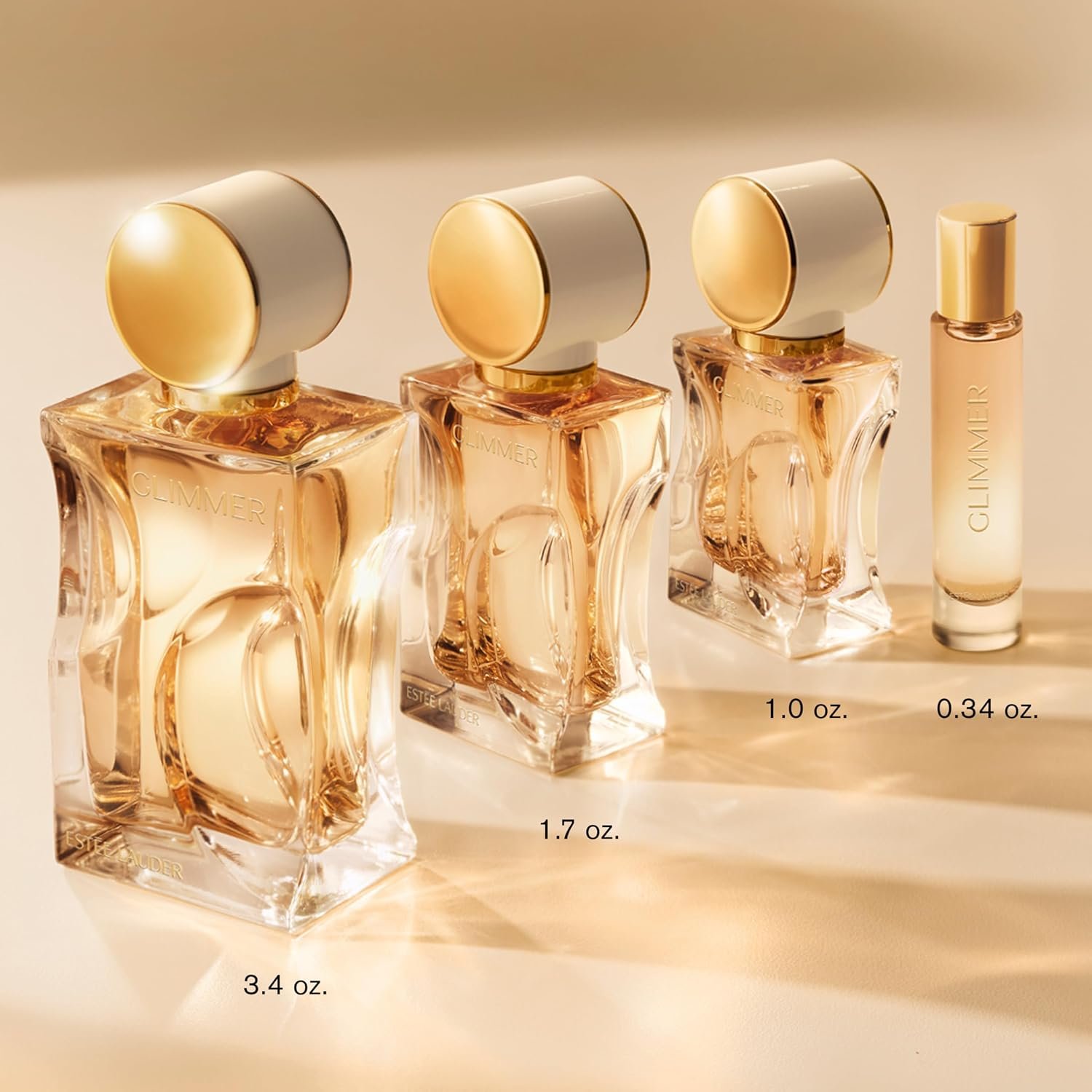 Estée Lauder Glimmer Eau de Parfum Spray with Notes of Macaron Rose Accord, Amber Embrace Accord & Shimmering Patchouli | Perfumes for Women - Image 4