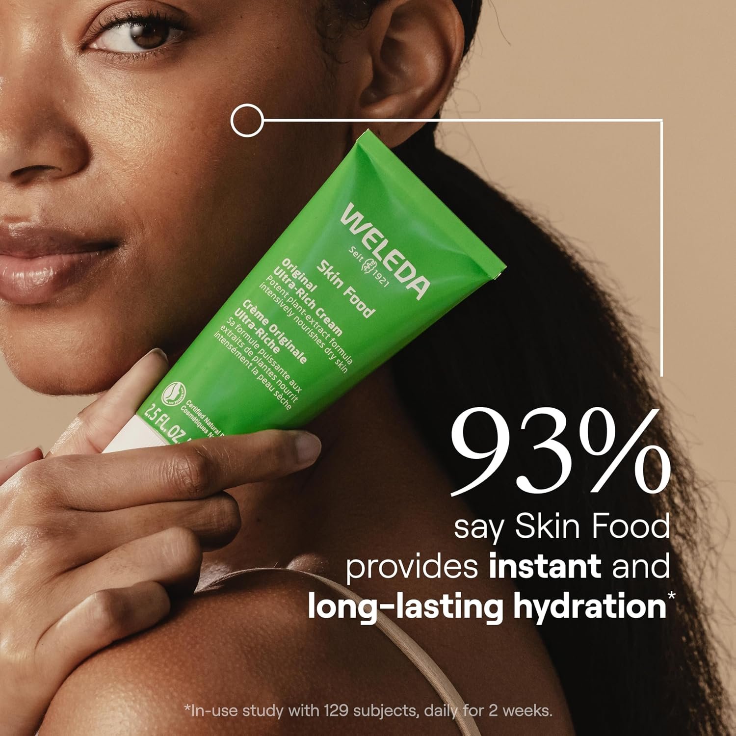 Weleda Skin Food Original Ultra-Rich Body Cream 2.5 Fluid Ounce, Plant Rich Hydrating Moisturizer with Pansy, Chamomile and Calendula - Image 2