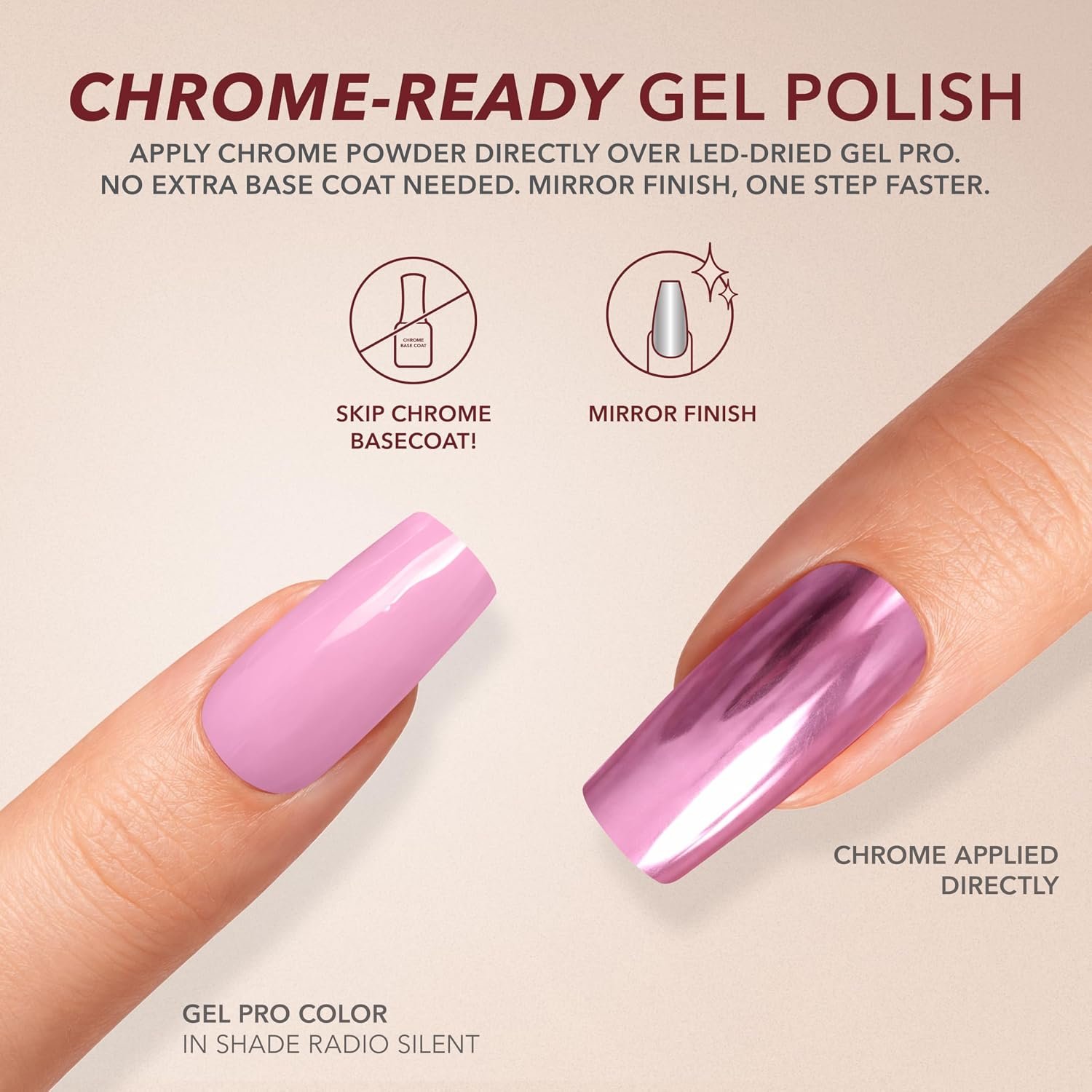 KIARA SKY Gel Pro HEMA-Free Gel Nail Polish | Full Coverage, 28+ Day Wear, Self-Leveling, UV/LED Soak-Off, 0.5 fl oz | Deeply Devoted #143 - Image 6