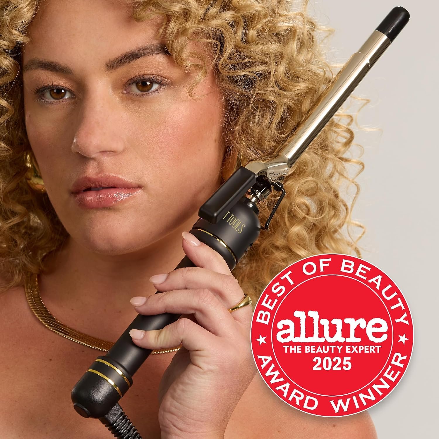 Hot Tools Professional 1" Extended Barrel Curling Iron for Defined Curls - Image 3