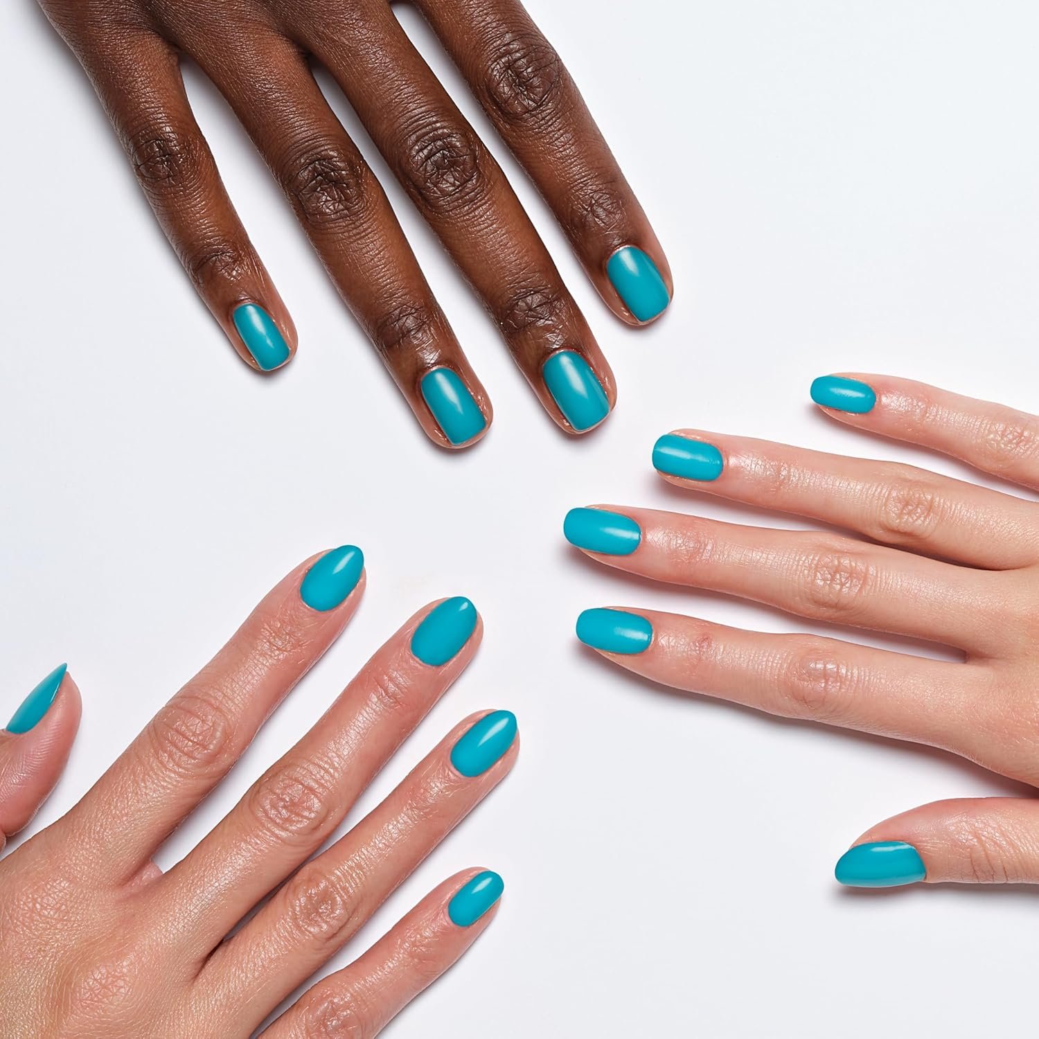 Sally Hansen Insta-Dri Electric Feels Nail Polish | Quick Dry, Long Lasting, Streak-Free Shine | Opaque, Shiny | 490 Electric Splash | Neon Blue Nail Color - Image 3