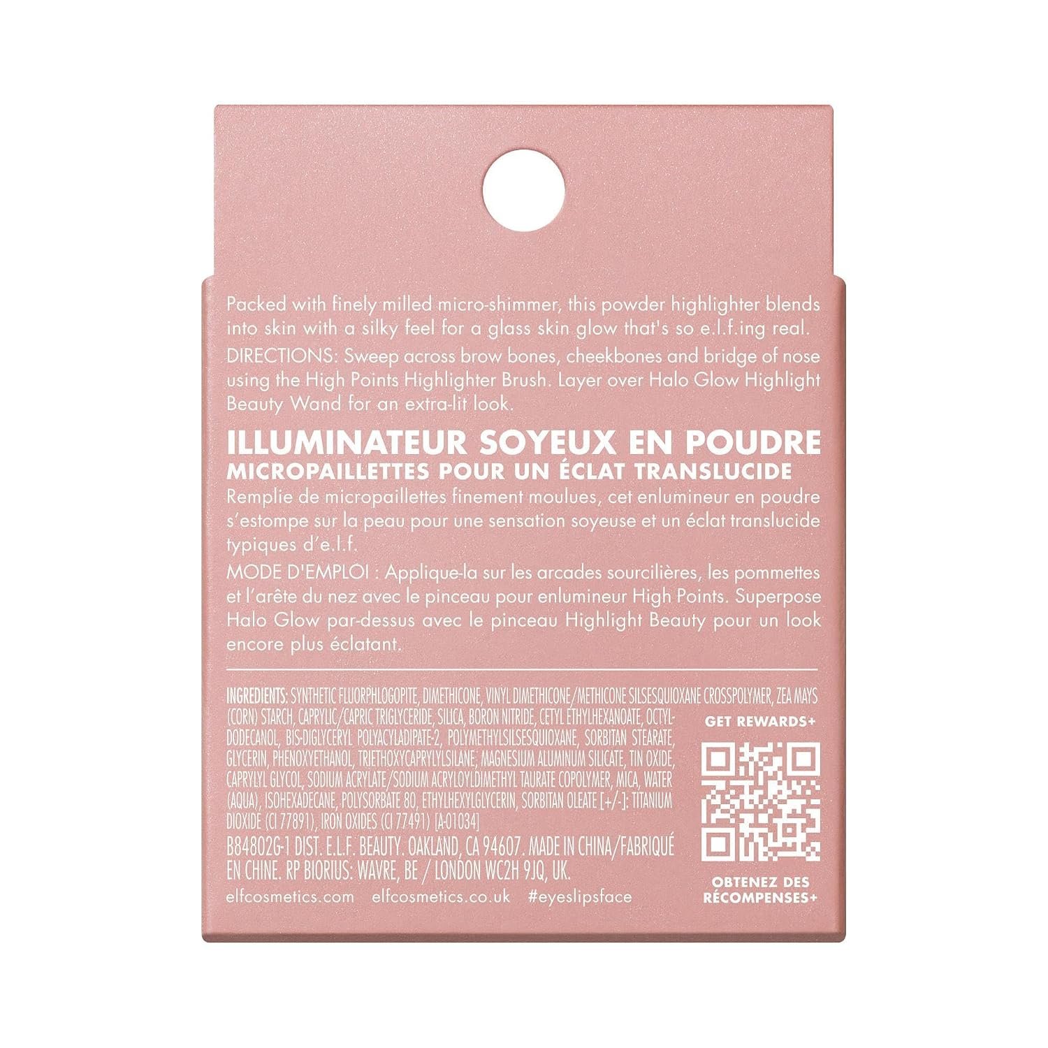 e.l.f. Halo Glow Silky Powder Highlighter, Long-Lasting Luminous Face Finish, Cake-Resistant With Micro-Shimmer, Vegan & Cruelty-Free, Soft Pearl Era - Image 10