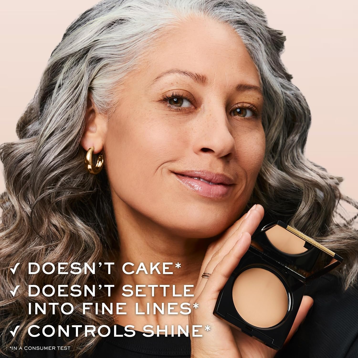 Lancôme Dual Finish Longwear Powder Foundation - Natural Matte Finish - Image 7