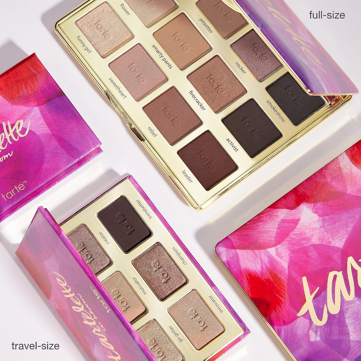 tarte tartelette in bloom Amazonian clay palette – Full-Size Eyeshadow Palette with Neutral Matte & Shimmer Finish, Longwear Buildable Makeup, Vegan & Cruelty-Free - Image 7