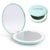 WOBSION 10X Magnification Compact Mirror with Light