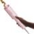 TYMO Automatic Rotating Curling Iron, TYMO CURLPRO Beach Waves Hair Curler | 500 Million Ionic Curling Wand, Dual Voltage, Portable Lightweight for Travel, Ceramic Coating, 1 Inch, Pink