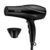 Conair Hair Dryer​ with Concentrator Attachment, Ceramic Technology, Black | 1875W blow dryer with 3 heat and 2 speed settings, 1.25-lb. design, and 5-foot cord for comfortable, custom styling