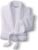 Marriott Terry Velour Bathrobe – Luxury 100% Cotton Hotel Spa Robe – Plush, Absorbent, Machine Washable – Shawl Collar, One Size
