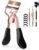 Kaasage Eyelash Curler for Lift and Curl, Professional Stainless Steel Makeup Eyelash Tool with Ergonomic Handle & 6 Replacement Pads for Long-Lasting Results