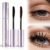 Mascara for Older Women, Long Lasting Curl Tubing Mascara (Black & Brown) | Waterproof Mascara Volume and Length for Mature Women with Thin, Short and Straight Lashes, No Clumping &Smudge Proof