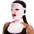 Red Light Therapy for Face and Neck, 7 in 1 Red Light Therapy Mask with NIR Portable Rechargeable Led Face Mask with Eye Protection and Remote for True Anti-Wrinkles Skincare at Home White