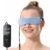 Aroma Season Heated Eye Mask for Dry Eyes, Warm Eye Compress with Flaxseed for MGD, Dry Eye Syndrome, Chalazion Blepharitis Stye Eye Treatment, Steam Moist to Unclog Glands (Blue)