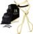 Brilliant Beauty Eyelash Curler – Satin Bag & Refill Pads, Gold | Dramatically Curled Lashes, Lash Lift in Seconds, No Pinching