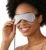 Heated Eye Mask – Warm Compress for Dry Eyes, USB Electric Heating Pad for Stye & Chalazion Eye Treatment, Eye Sleep Mask for Dark Circles and Puffiness Relief (Gray)