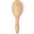 The Hair Edit Glossifier Boar Bristle Bamboo Brush, Hairbrush for Women, Bamboo Finishing Brush for Smooth Shine & Taming Flyaways, Distributes Natural Oils, Lightweight Eco-Friendly, All Hair Types