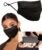 KARIZMA Beverly Hills Silk Face Mask. Black Fashionable Designer Face Mask for Women. Washable Fabric Face Mask Reusable Facemask. 19 Momme Mulberry Silk Mask – Luxury Fashion Masks for Women