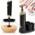 Electric Makeup Brush Cleaner and Dryer Machine – black