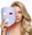Red Light Therapy Mask for Face, 850nm NIR, 15% More Coverage, Blue