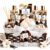 Spa Gift Basket for Women, Coconut & Vanilla 12-Piece Bath Gift Set with Shower Gel, Shampoo, Bubble Bath, Diffuser, Bath Bombs & Lotion, Birthday Gifts for Her